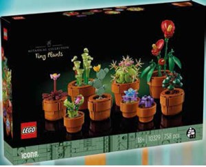 LEGO® Icons® 10329 Miniaturní rostliny