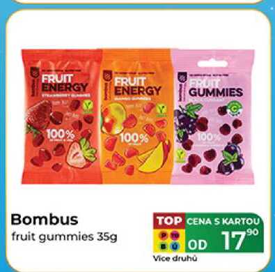 Bombus fruit gummies 35g