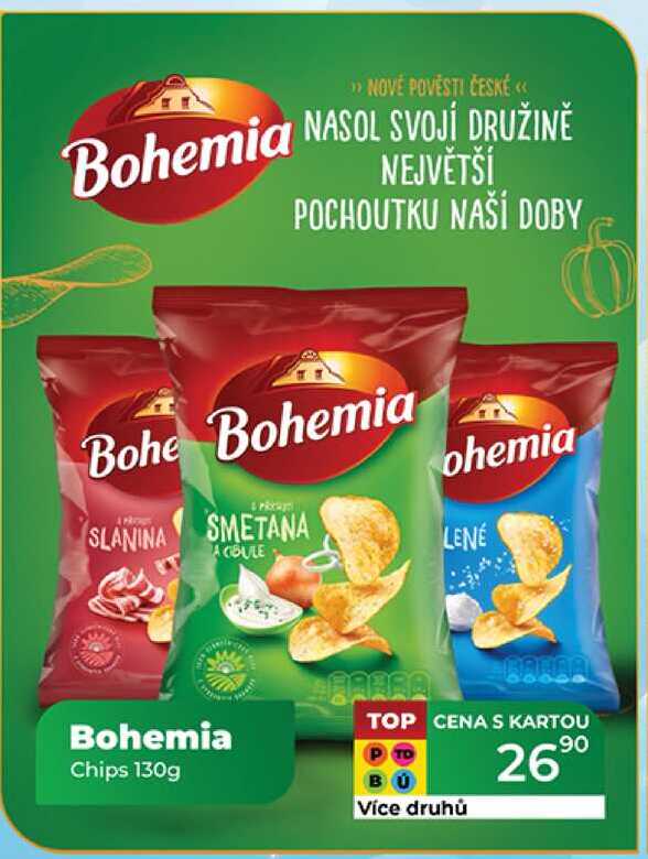 Bohemia Chips 130g
