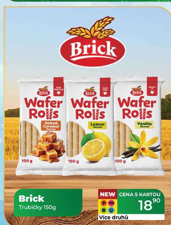 Brick Trubičky 150 g