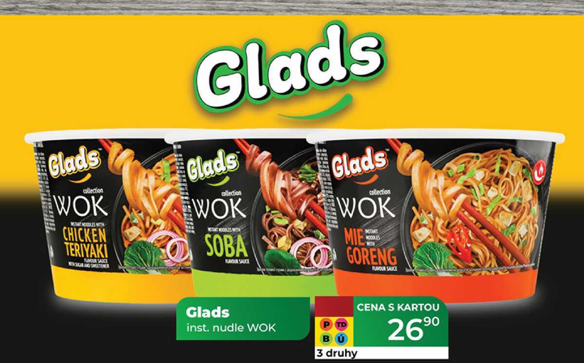 Glads inst. nudle WOK