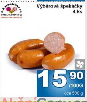 Výběrové špekáčky 100g