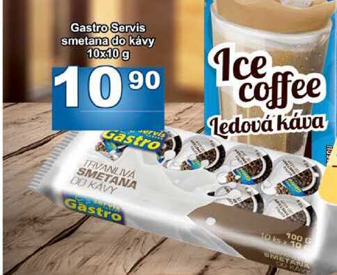 Gastro Servis smetana do kávy 10x10 g
