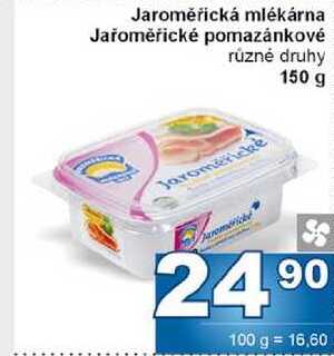 Jaroměřické pomazánkové různé druhy 150g