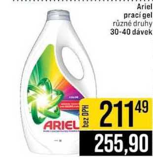 Ariel prací gel 30-40 dávek