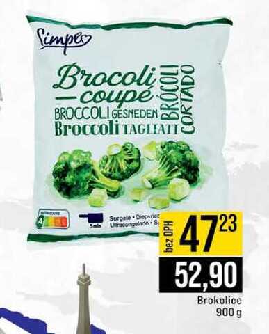 Brokolice 900 g