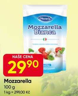Moravia Mozzarella 100 g 1