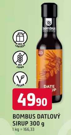 BOMBUS DATLOVÝ SIRUP 300 g