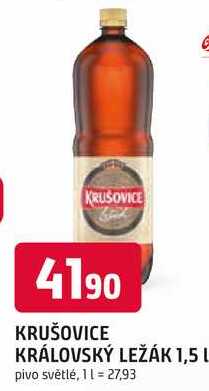 KRUŠOVICE KRÁLOVSKÝ LEŽÁK 1,5L