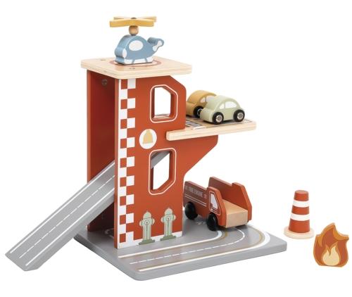 Dřevěná hasičská stanice, 1 KS