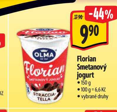 Florian Smetanový  jogurt 150 g