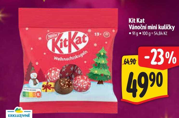 Kit Kat Vánoční mini kuličky 91 g