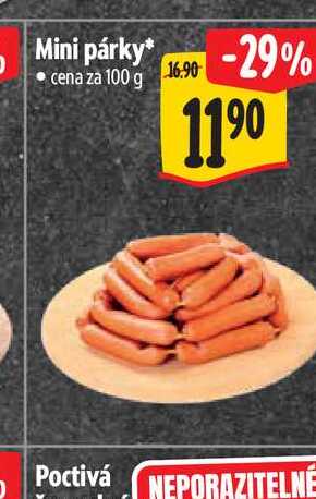 Mini párky 100 g