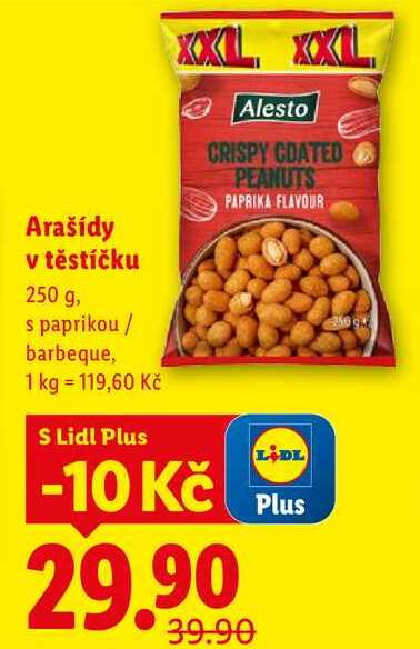 Arašídy v těstíčku, 250 g