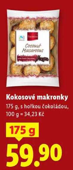 Kokosové makronky, 175 g
