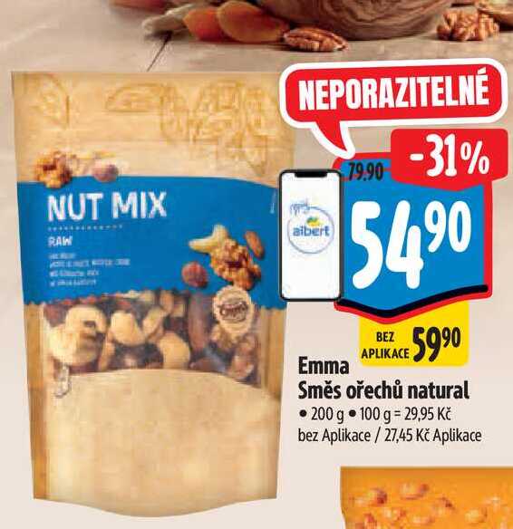 Emma Směs ořechů natural  200 g