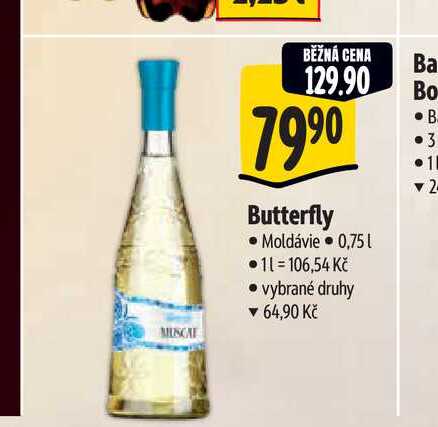 Butterfly 0,75 l