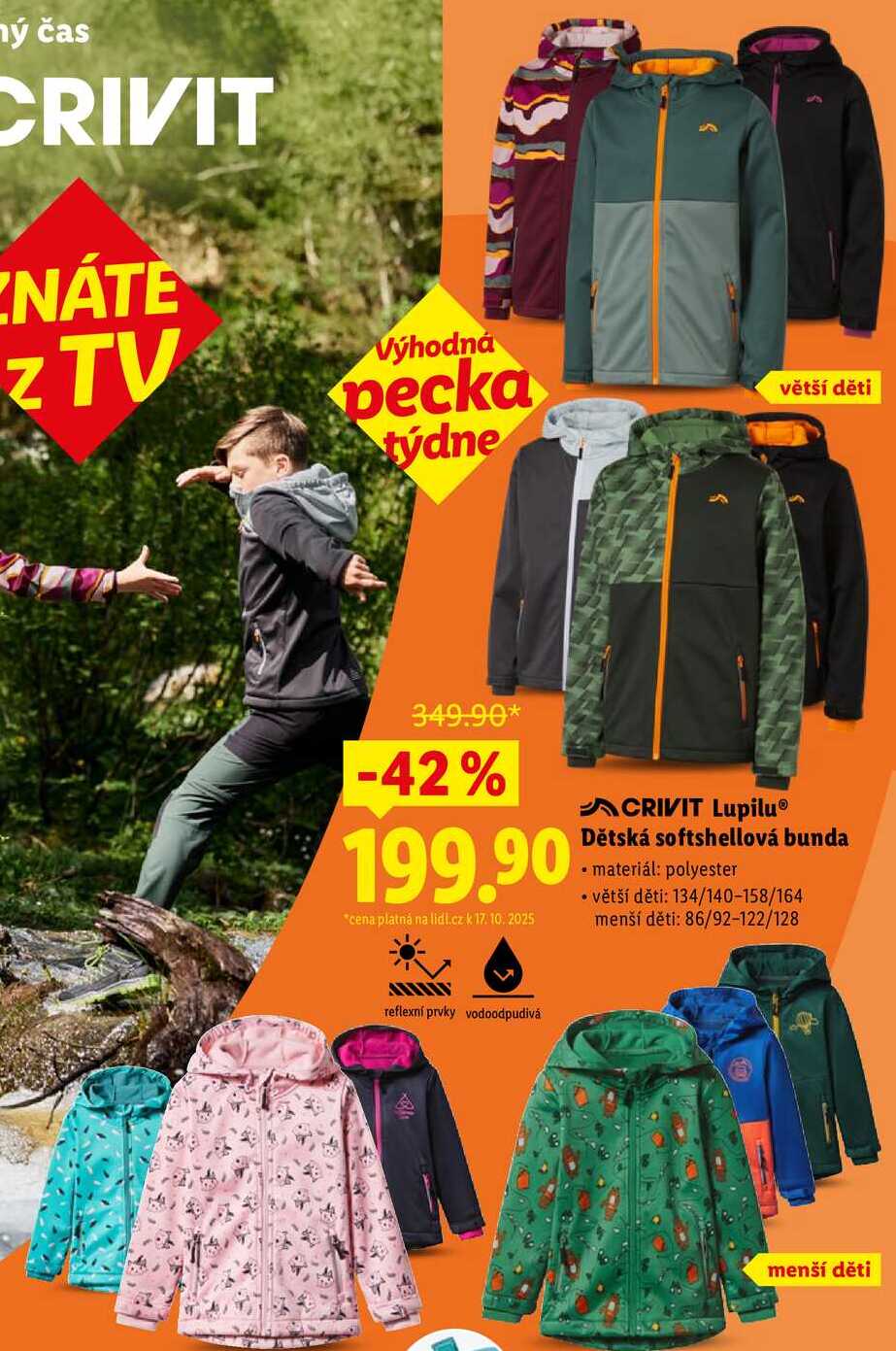 Lupilu Dětská softshellová bunda