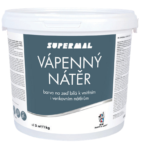 SUPERMAL Vápenný nátěr