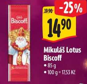Mikuláš Lotus Biscoff, 85 g