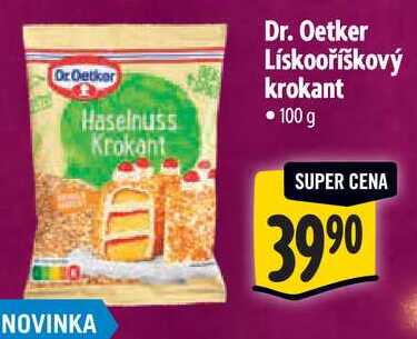 Dr. Oetker Lískooříškový krokant, 100 g