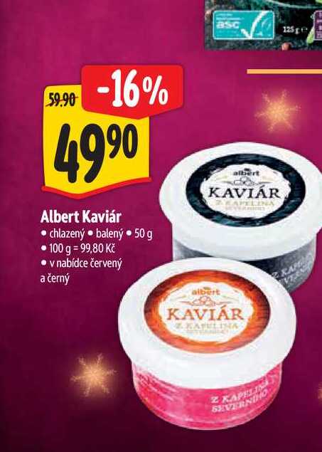 Albert Kaviár 50 g