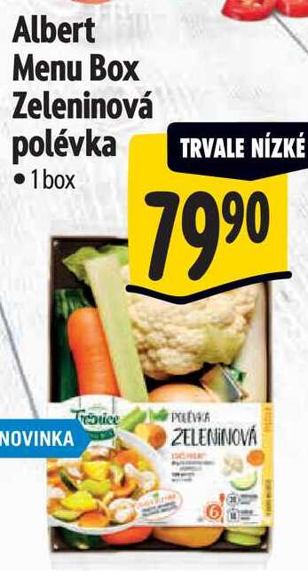 Albert Menu Box Zeleninová polévka
