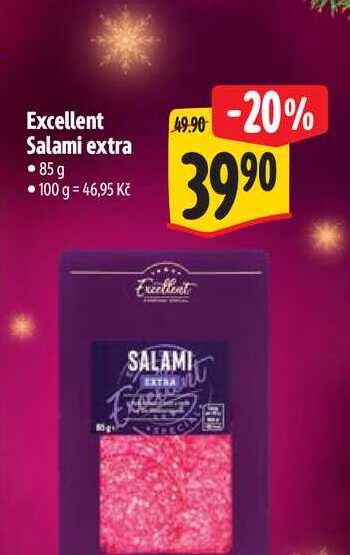 Excellent Salami extra  85 g