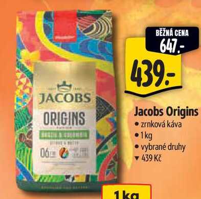 Jacobs Origins, 1 kg