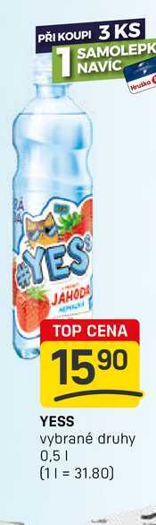 YESS vybrané druhy 0,5l
