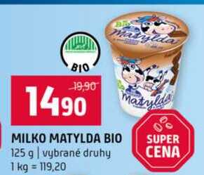 MILKO MATYLDA BIO 125 g