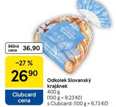 Odkolek Slovanský krajánek, 400 g 