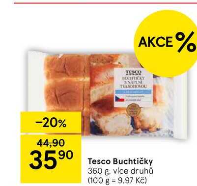 Tesco Buchtičky, 360 g, více druhů