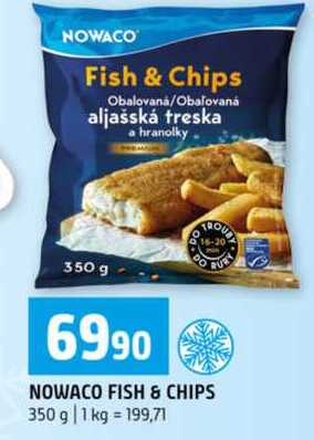 NOWACO FISH & CHIPS 350 g