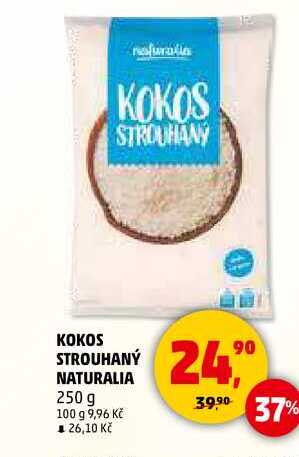 KOKOS STROUHANÝ NATURALIA, 250 g