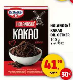 HOLANDSKÉ KAKAO DR. OETKER, 100 g