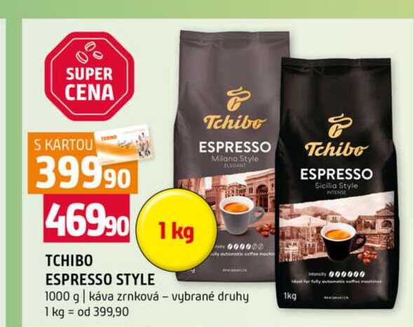 TCHIBO ESPRESSO STYLE 1000 g