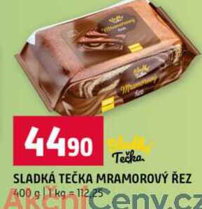 SLADKÁ TEČKA MRAMOROVÝ ŘEZ 400 g