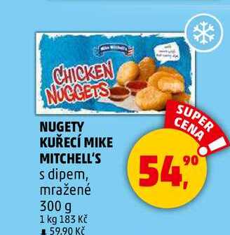 NUGETY KUŘECÍ MIKE MITCHELL'S, 300 g