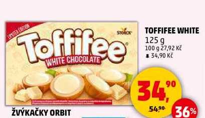 TOFFIFEE WHITE, 125 g