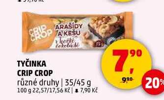 TYČINKA CRIP CROP, 35 g