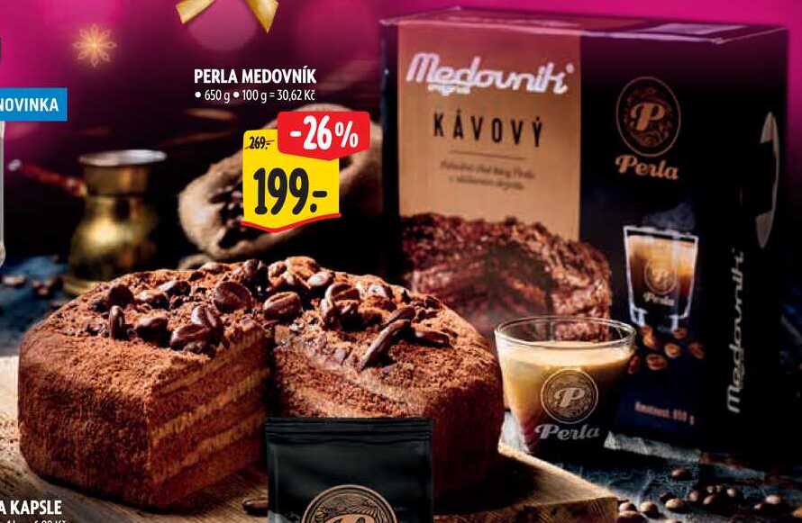 PERLA MEDOVNÍK, 650 g