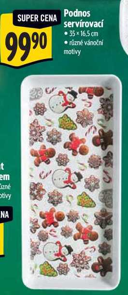 Podnos servírovací