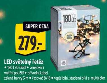 LED světelný řetěz