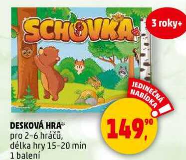 DESKOVÁ HRA, 1 balení