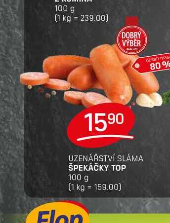 ŠPEKÁČKY TOP 100 g