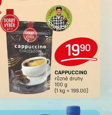 CAPPUCCINO různé druhy 100 g