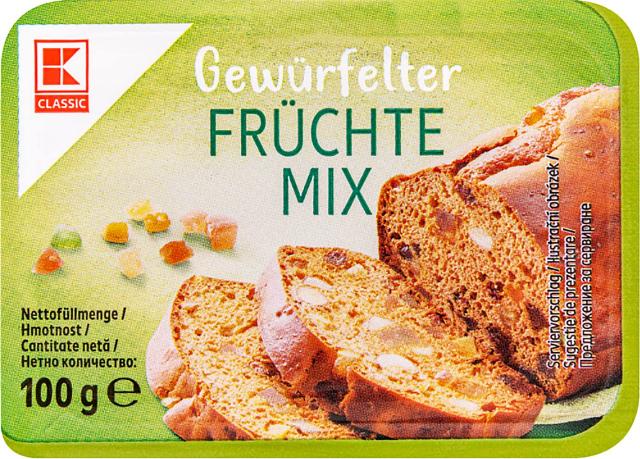 Kandované ovoce mix 100 g