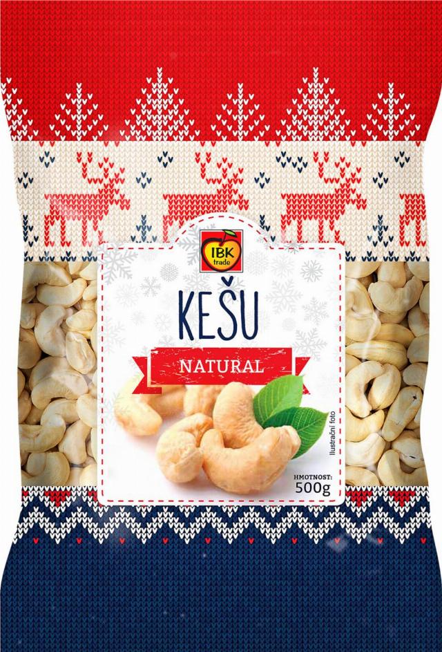 IBK Kešu ořechy nepražené