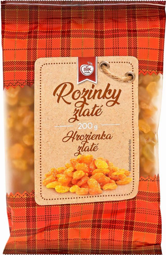IBK Sušené ovoce Rozinky zlaté jumbo